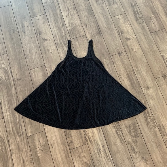 Burned Velvet Baby doll dress - Picture 5 of 7